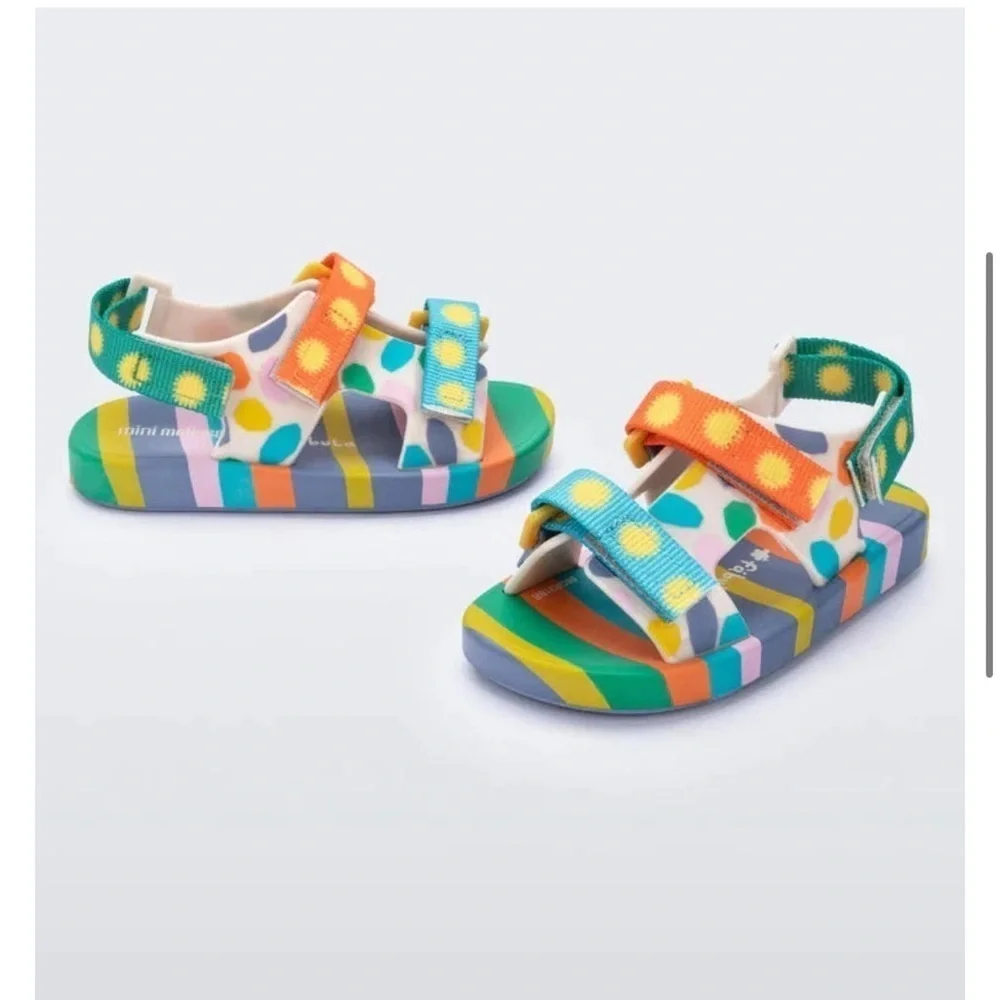 mini melissa pingpong & fabula girls shoes